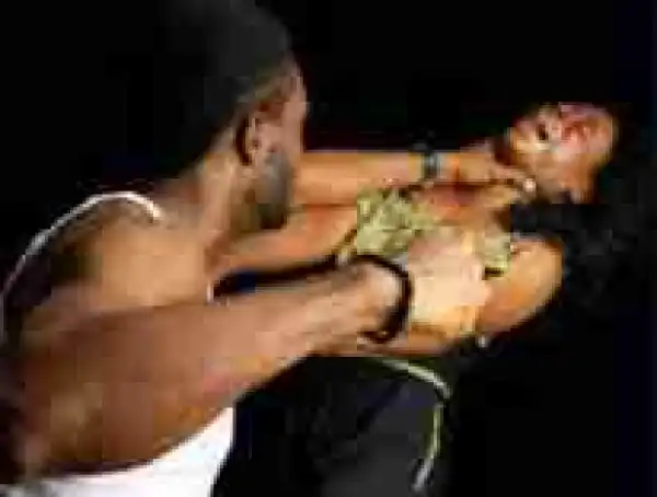 Drama as Husband Flogs Wife with Cane for Refusing Him Early Morning S*x